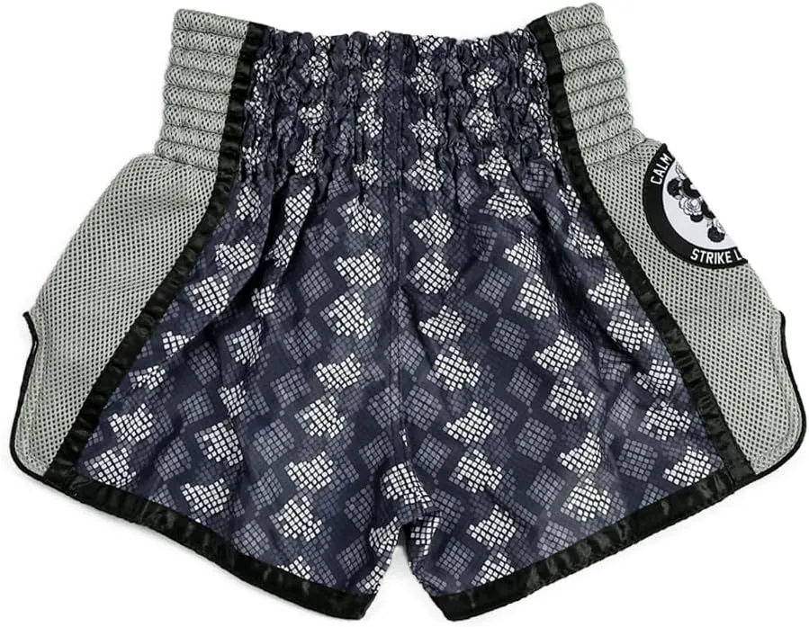 FLUORY Muay Thai Fight Shorts,MMA Shorts Clothing Training Cage Fighting Grappling Martial Arts Kickboxing Shorts Clothing