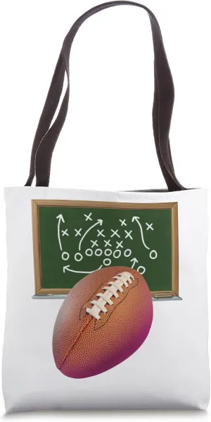 Football Strategy Training Tote Bag