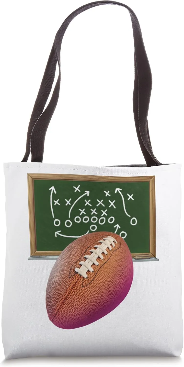 Football Strategy Training Tote Bag