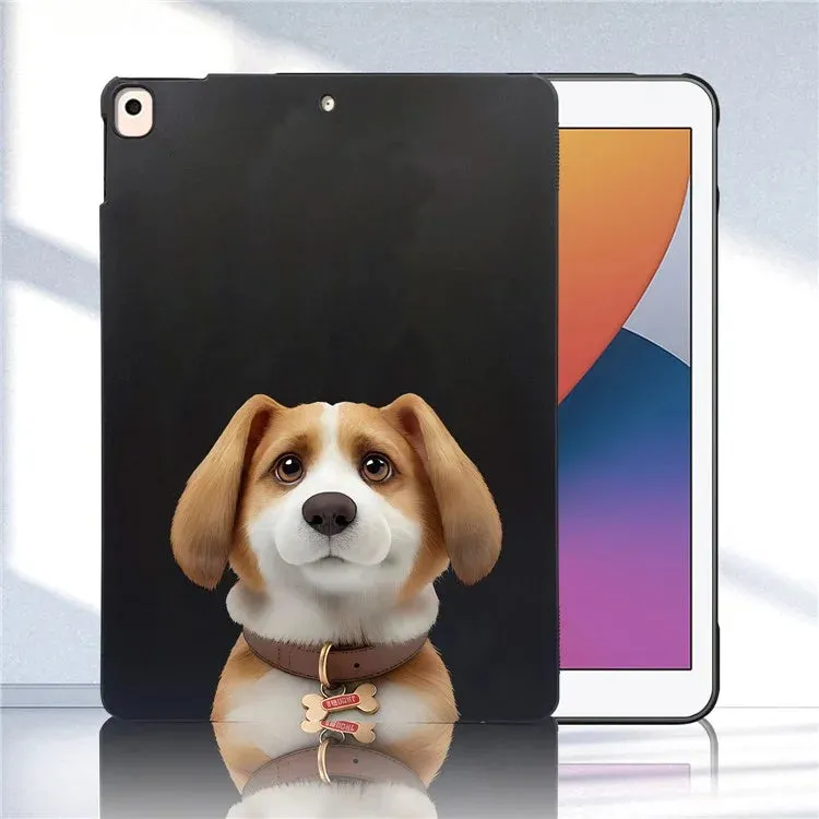 For iPad 10.2 (2021)  /  (2020)  /  (2019) Case Pattern Printing Slim TPU Tablet Protective Cover