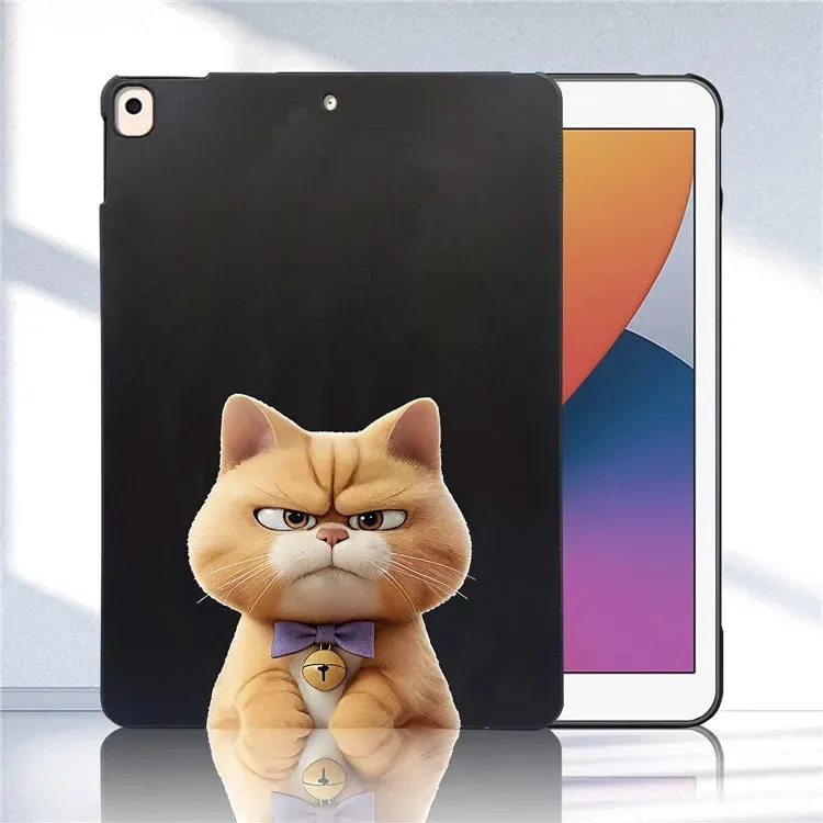For iPad 10.2 (2021)  /  (2020)  /  (2019) Case Pattern Printing Slim TPU Tablet Protective Cover