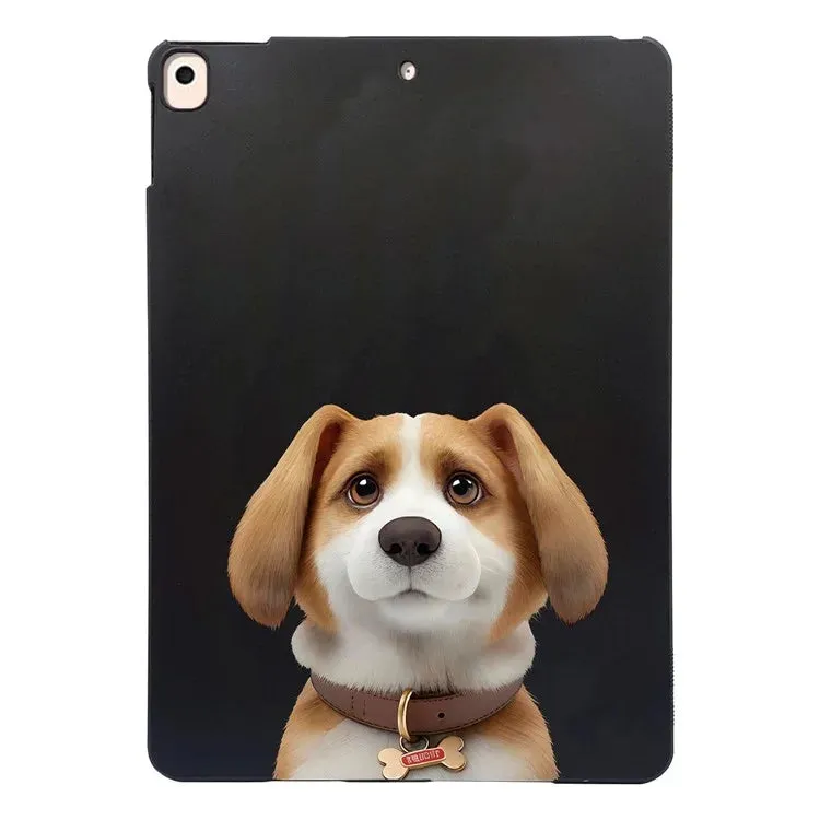 For iPad 10.2 (2021)  /  (2020)  /  (2019) Case Pattern Printing Slim TPU Tablet Protective Cover