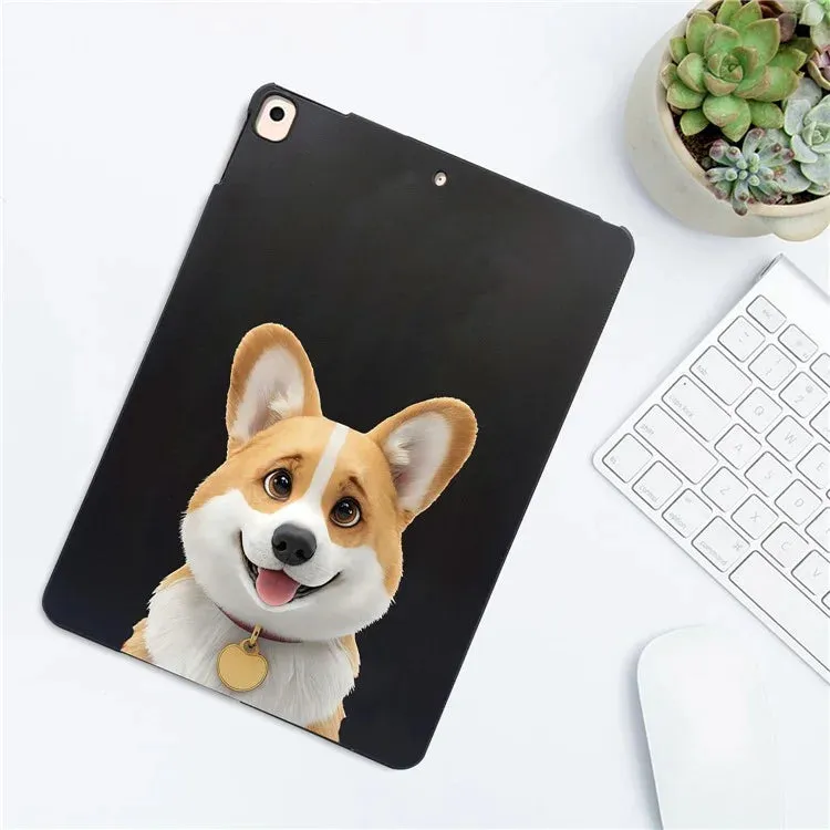 For iPad 10.2 (2021)  /  (2020)  /  (2019) Case Pattern Printing Slim TPU Tablet Protective Cover