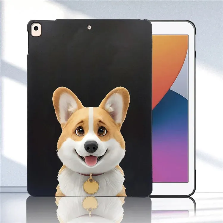 For iPad 10.2 (2021)  /  (2020)  /  (2019) Case Pattern Printing Slim TPU Tablet Protective Cover