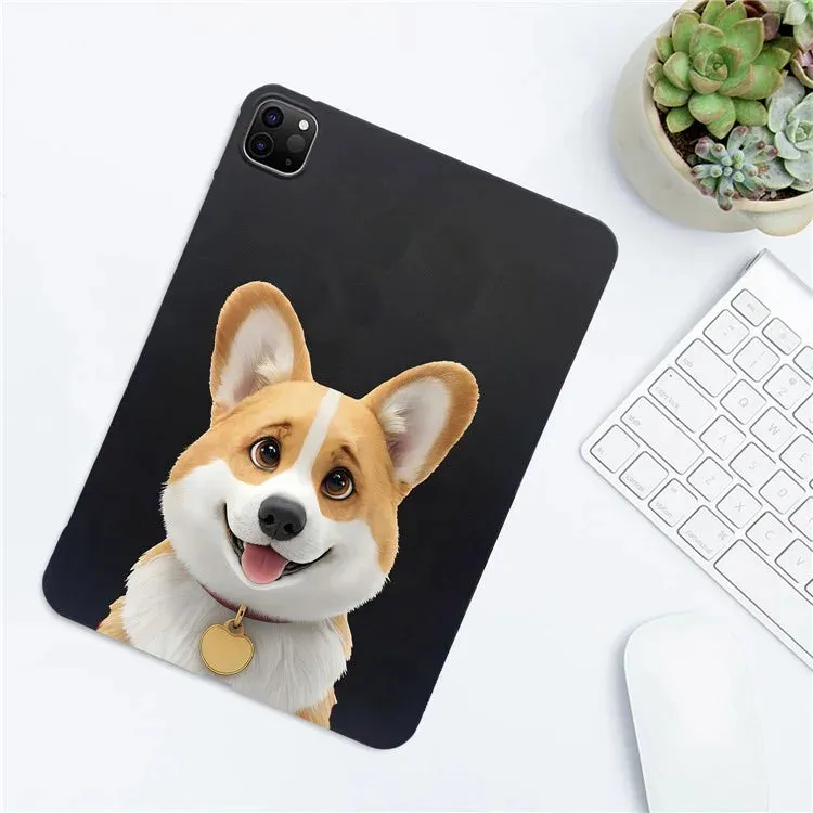 For iPad Pro 11 (2021)  /  (2020)  /  (2018) Case Pattern Printing Slim TPU Tablet Protective Cover