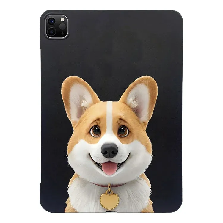 For iPad Pro 11 (2021)  /  (2020)  /  (2018) Case Pattern Printing Slim TPU Tablet Protective Cover