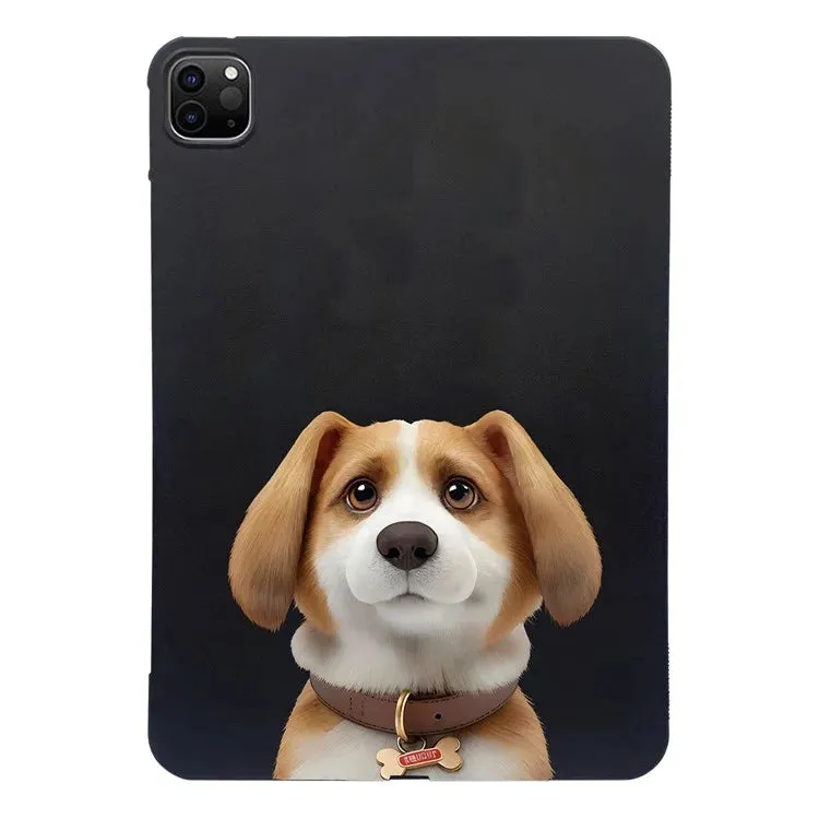 For iPad Pro 11 (2021)  /  (2020)  /  (2018) Case Pattern Printing Slim TPU Tablet Protective Cover