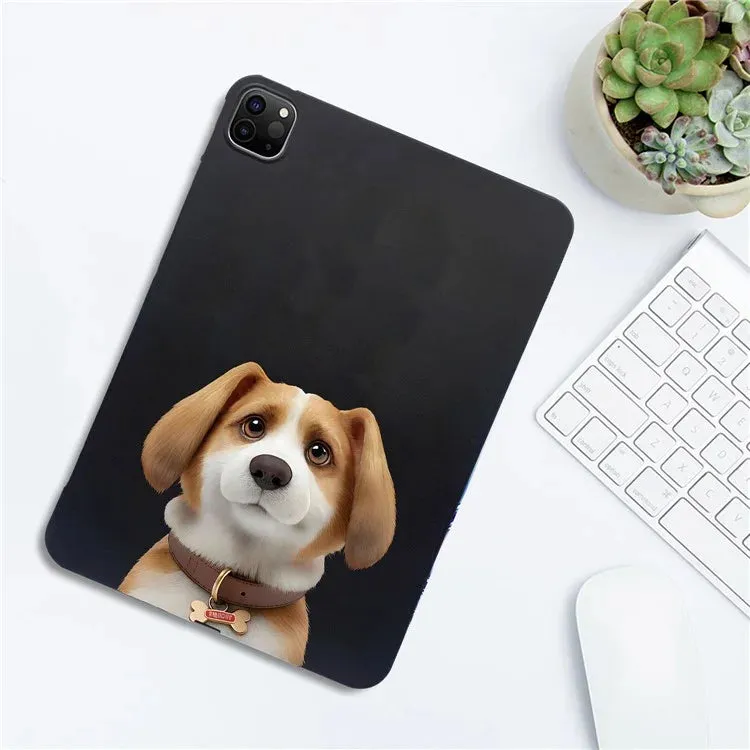 For iPad Pro 11 (2021)  /  (2020)  /  (2018) Case Pattern Printing Slim TPU Tablet Protective Cover