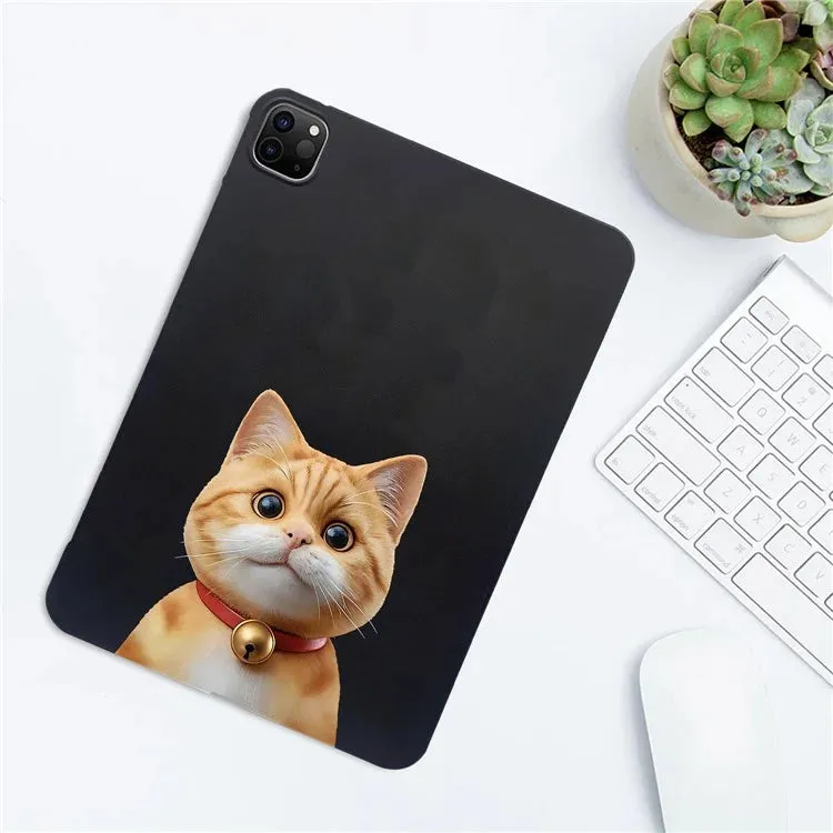 For iPad Pro 11 (2021)  /  (2020)  /  (2018) Case Pattern Printing Slim TPU Tablet Protective Cover