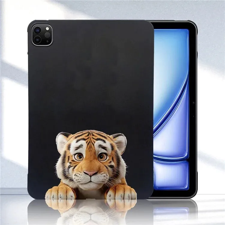 For iPad Pro 11 (2021)  /  (2020)  /  (2018) Case Pattern Printing Slim TPU Tablet Protective Cover