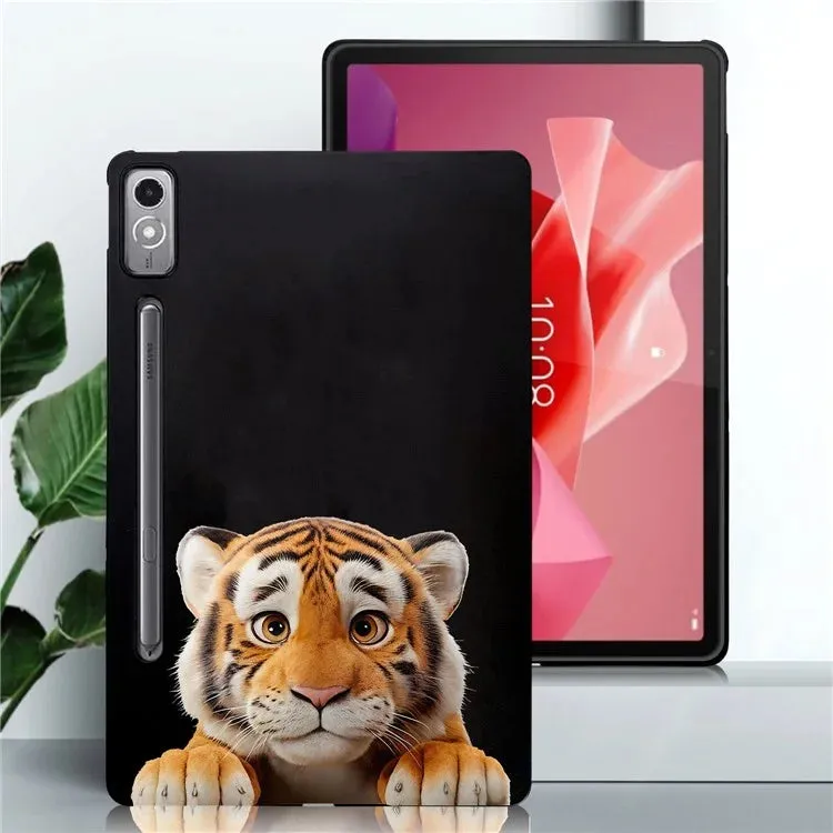 For Lenovo Tab P12 Case Pattern Printing Slim TPU Tablet Protective Cover