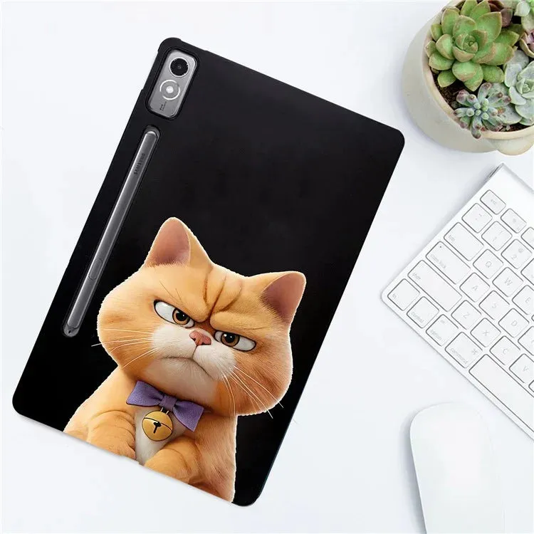 For Lenovo Tab P12 Case Pattern Printing Slim TPU Tablet Protective Cover