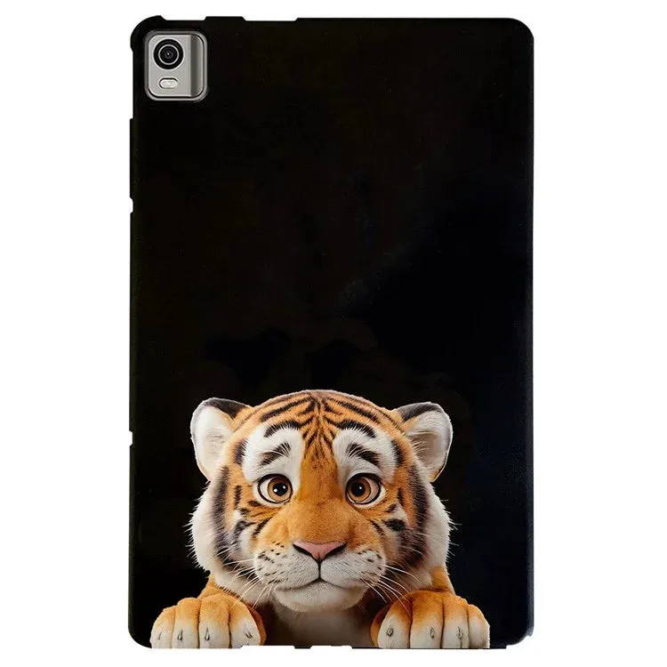 For Nokia T21 Case Pattern Printing Slim TPU Tablet Protective Cover