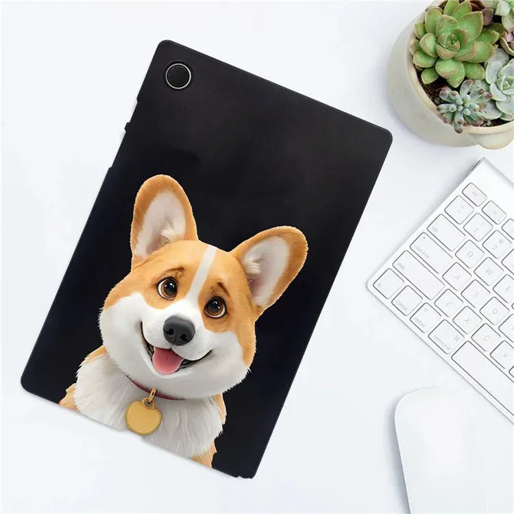 For Samsung Galaxy Tab A8 10.5 (2021) Case Pattern Printing Slim TPU Tablet Protective Cover
