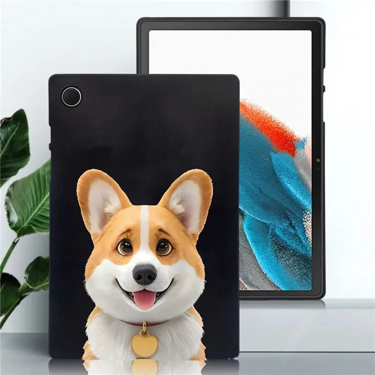 For Samsung Galaxy Tab A8 10.5 (2021) Case Pattern Printing Slim TPU Tablet Protective Cover