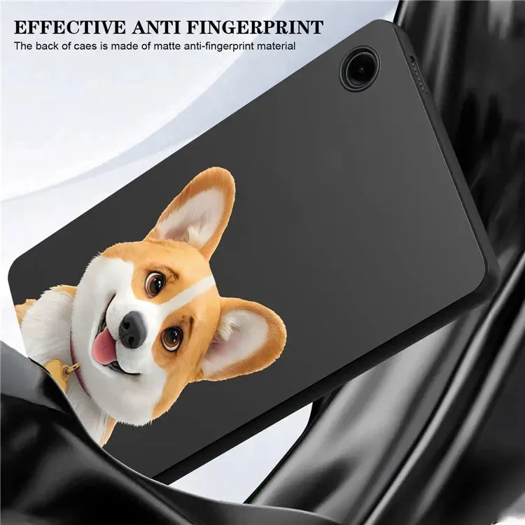 For Samsung Galaxy Tab A9 Case Pattern Printing Slim TPU Tablet Protective Cover