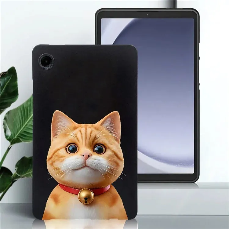 For Samsung Galaxy Tab A9 Case Pattern Printing Slim TPU Tablet Protective Cover