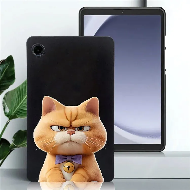 For Samsung Galaxy Tab A9 Case Pattern Printing Slim TPU Tablet Protective Cover