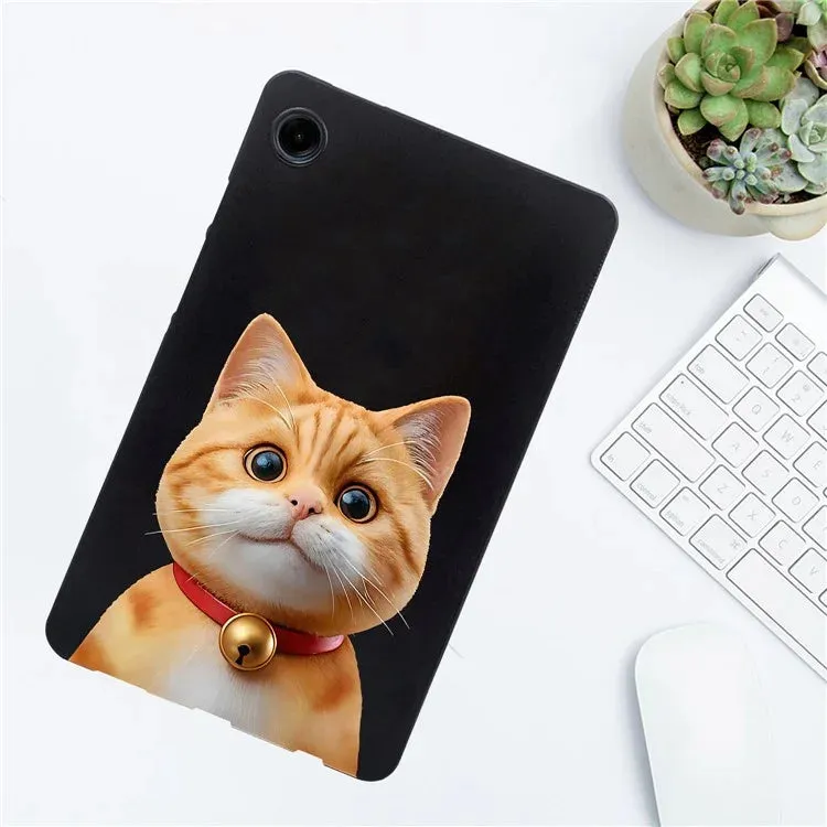 For Samsung Galaxy Tab A9 Case Pattern Printing Slim TPU Tablet Protective Cover