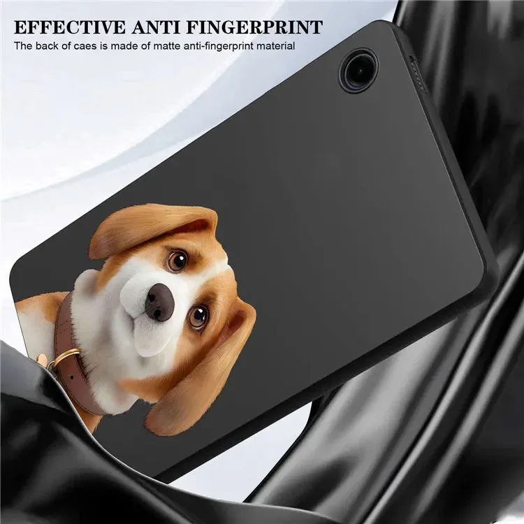 For Samsung Galaxy Tab A9 Case Pattern Printing Slim TPU Tablet Protective Cover