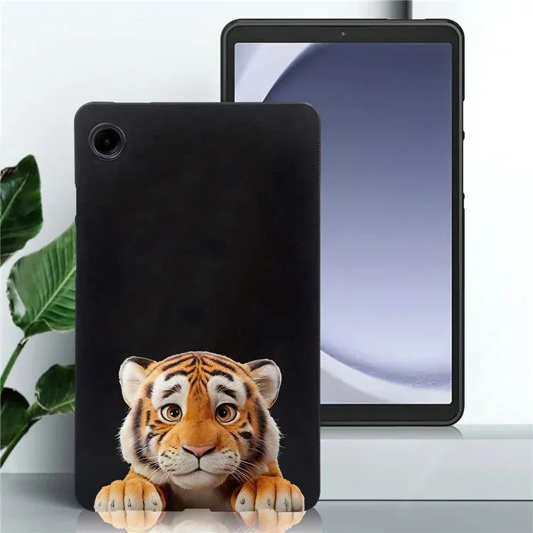 For Samsung Galaxy Tab A9 Case Pattern Printing Slim TPU Tablet Protective Cover
