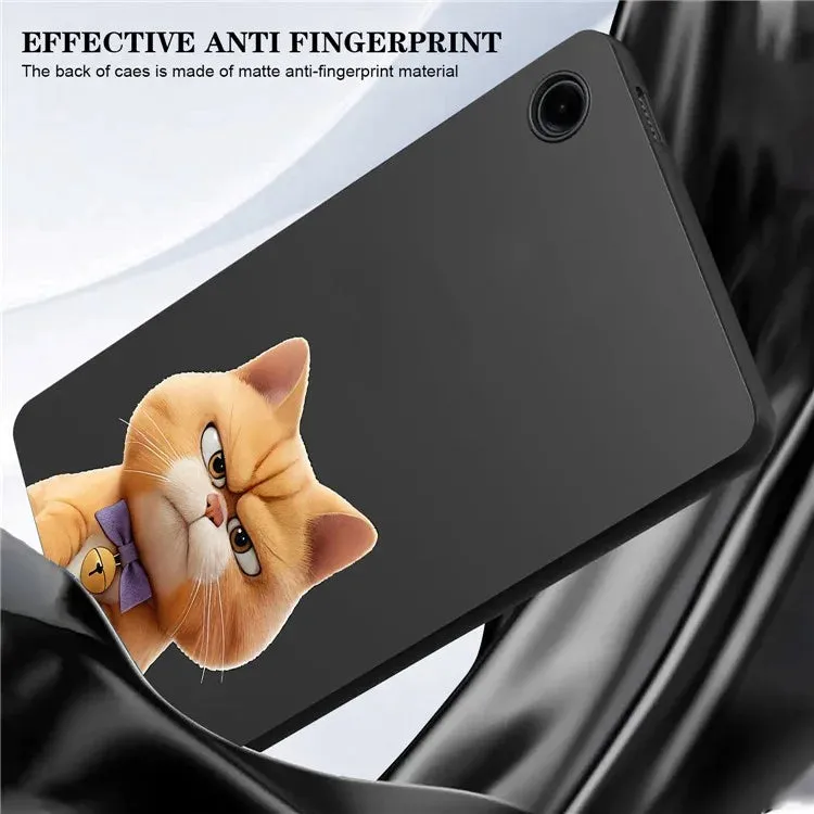 For Samsung Galaxy Tab A9 Case Pattern Printing Slim TPU Tablet Protective Cover