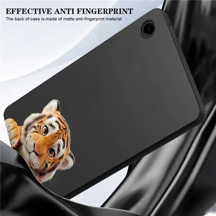 For Samsung Galaxy Tab A9 Case Pattern Printing Slim TPU Tablet Protective Cover