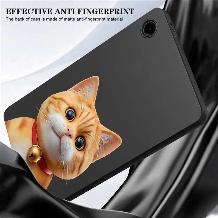 For Samsung Galaxy Tab A9 Case Pattern Printing Slim TPU Tablet Protective Cover
