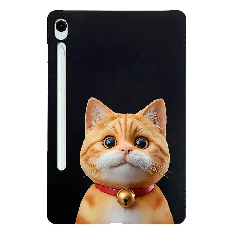 For Samsung Galaxy Tab S9 FE  /  Tab S9 Case Pattern Printing Slim TPU Tablet Protective Cover