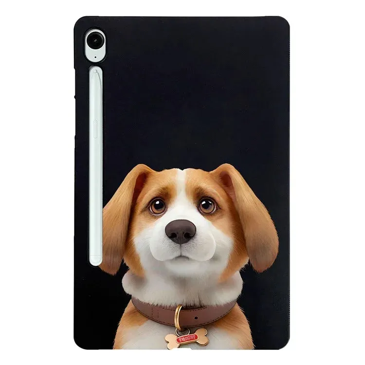 For Samsung Galaxy Tab S9 FE  /  Tab S9 Case Pattern Printing Slim TPU Tablet Protective Cover