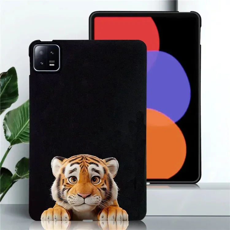 For Xiaomi Pad 6 Pro  /  Pad 6 Case Pattern Printing Slim TPU Tablet Protective Cover