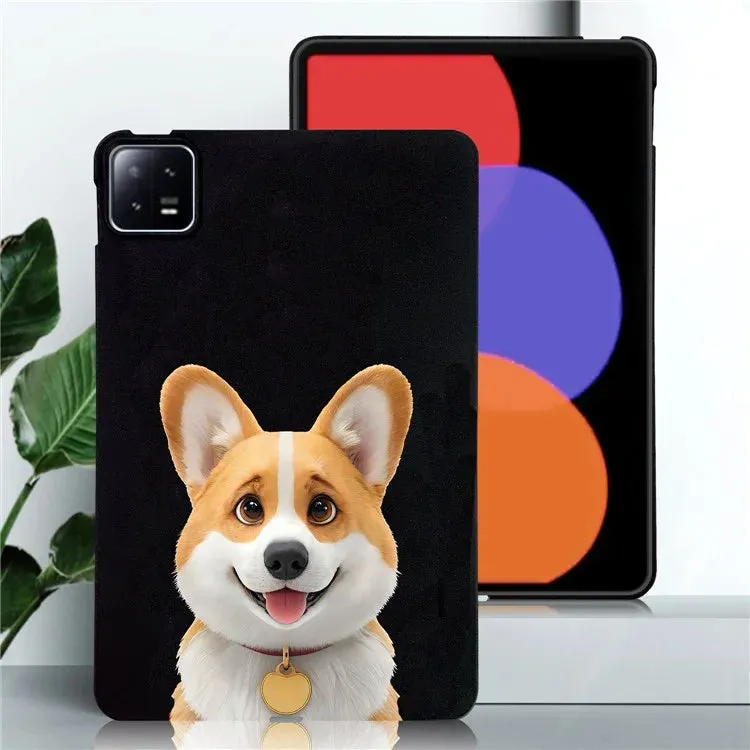 For Xiaomi Pad 6 Pro  /  Pad 6 Case Pattern Printing Slim TPU Tablet Protective Cover