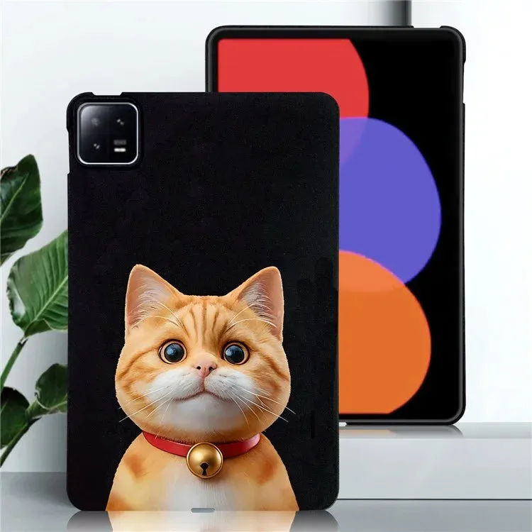 For Xiaomi Pad 6 Pro  /  Pad 6 Case Pattern Printing Slim TPU Tablet Protective Cover