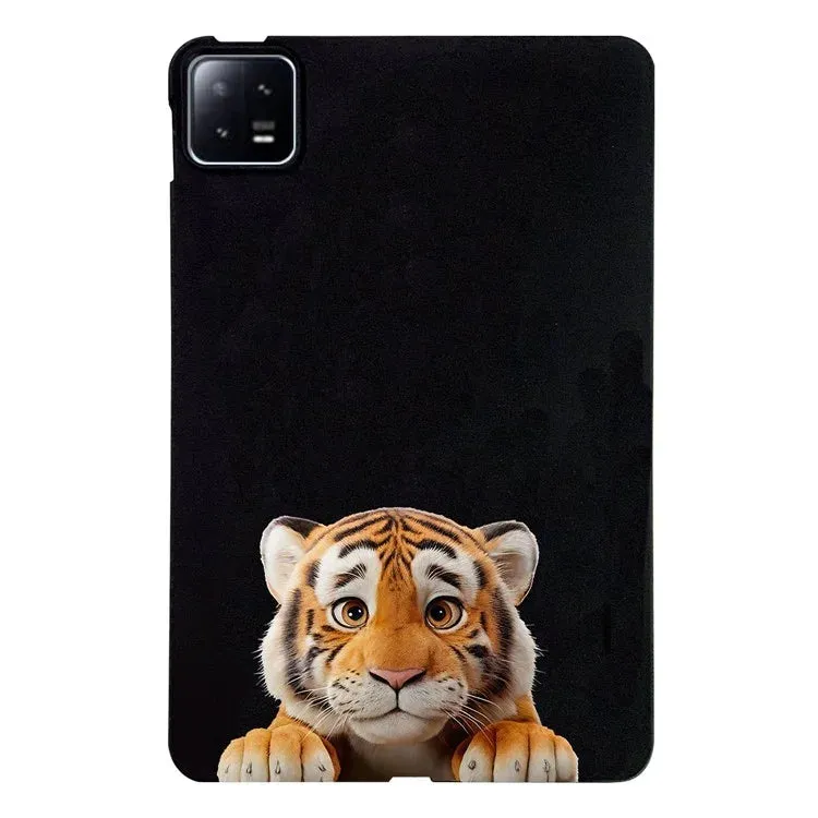 For Xiaomi Pad 6 Pro  /  Pad 6 Case Pattern Printing Slim TPU Tablet Protective Cover