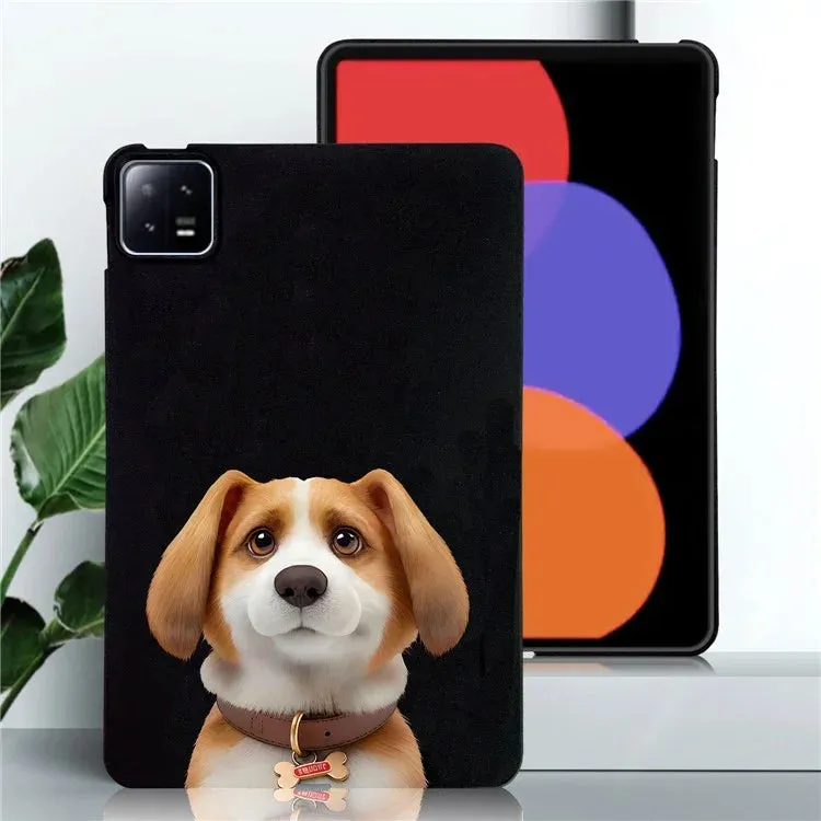 For Xiaomi Pad 6 Pro  /  Pad 6 Case Pattern Printing Slim TPU Tablet Protective Cover