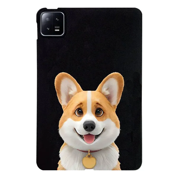 For Xiaomi Pad 6 Pro  /  Pad 6 Case Pattern Printing Slim TPU Tablet Protective Cover