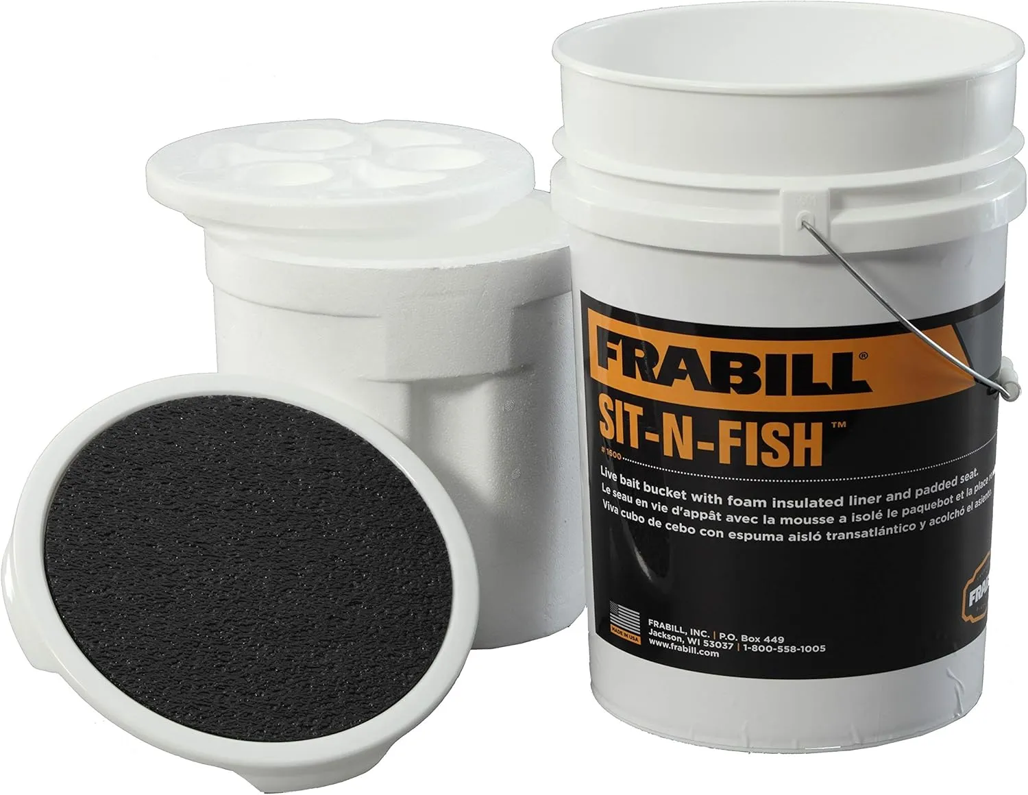 Frabill Buckets & Accessories