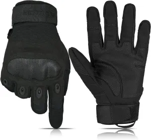FREE SOLDIER Tactical Gloves for Men - Military Combat Gloves for Motorcycle Riding, Cycling, Hiking, Airsoft, Shooting | Reinforced Grip & Durable