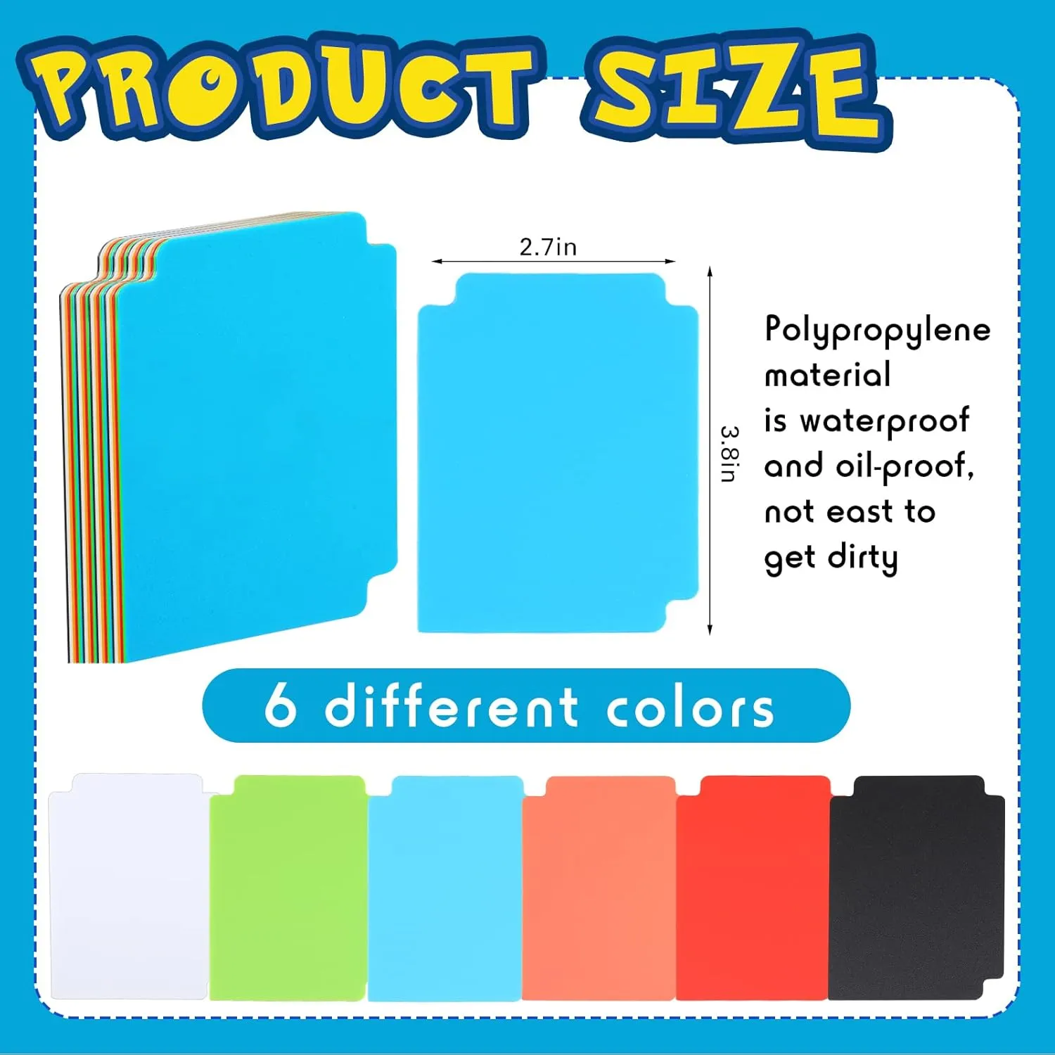 Frienda 12 Pack TCG Deck Boxes: Large Capacity Storage with Dividers for 80  Cards, Trading Card Games & Sports Cards
