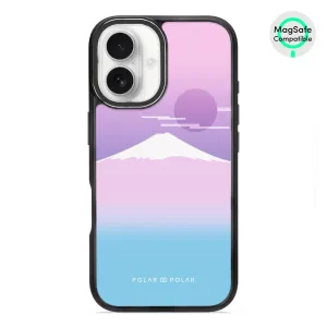 Fujisan Romance - iPhone 16 Frosted Black Bumper MagSafe Case