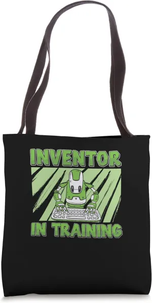 Funny Inventor In Training For A Future Robotics Engineer Tote Bag