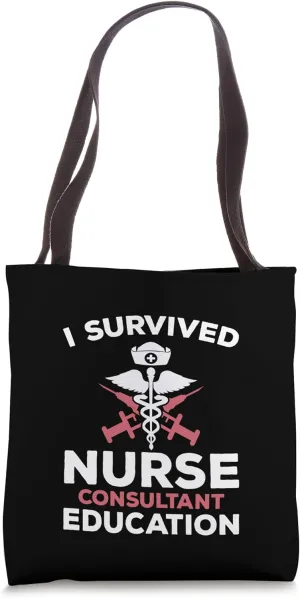 Funny Nurse Consultant School Nursing Expert Witness Saying Tote Bag