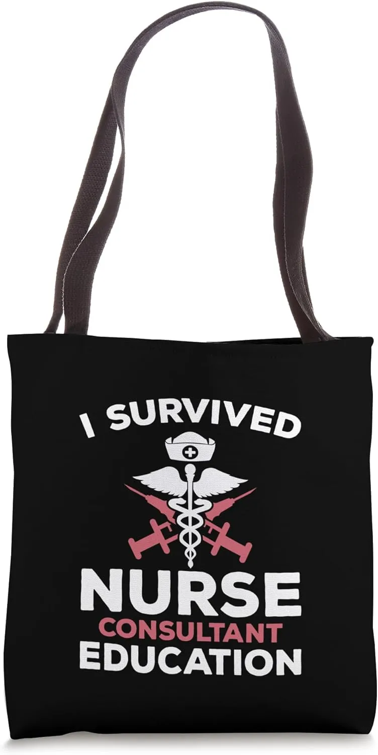 Funny Nurse Consultant School Nursing Expert Witness Saying Tote Bag