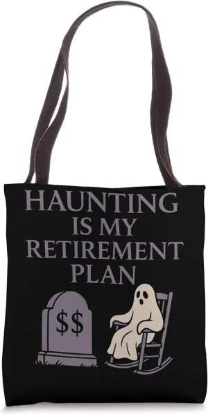 Future Ghost Spooky and Sad Haunting in Progress Gift Tote Bag
