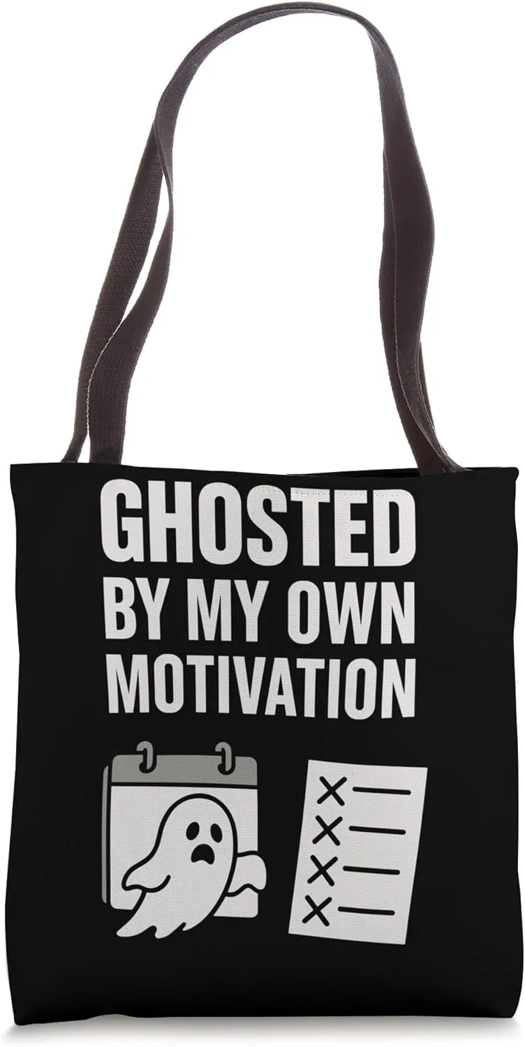 Future Ghost Spooky and Sad Haunting in Progress Gift Tote Bag
