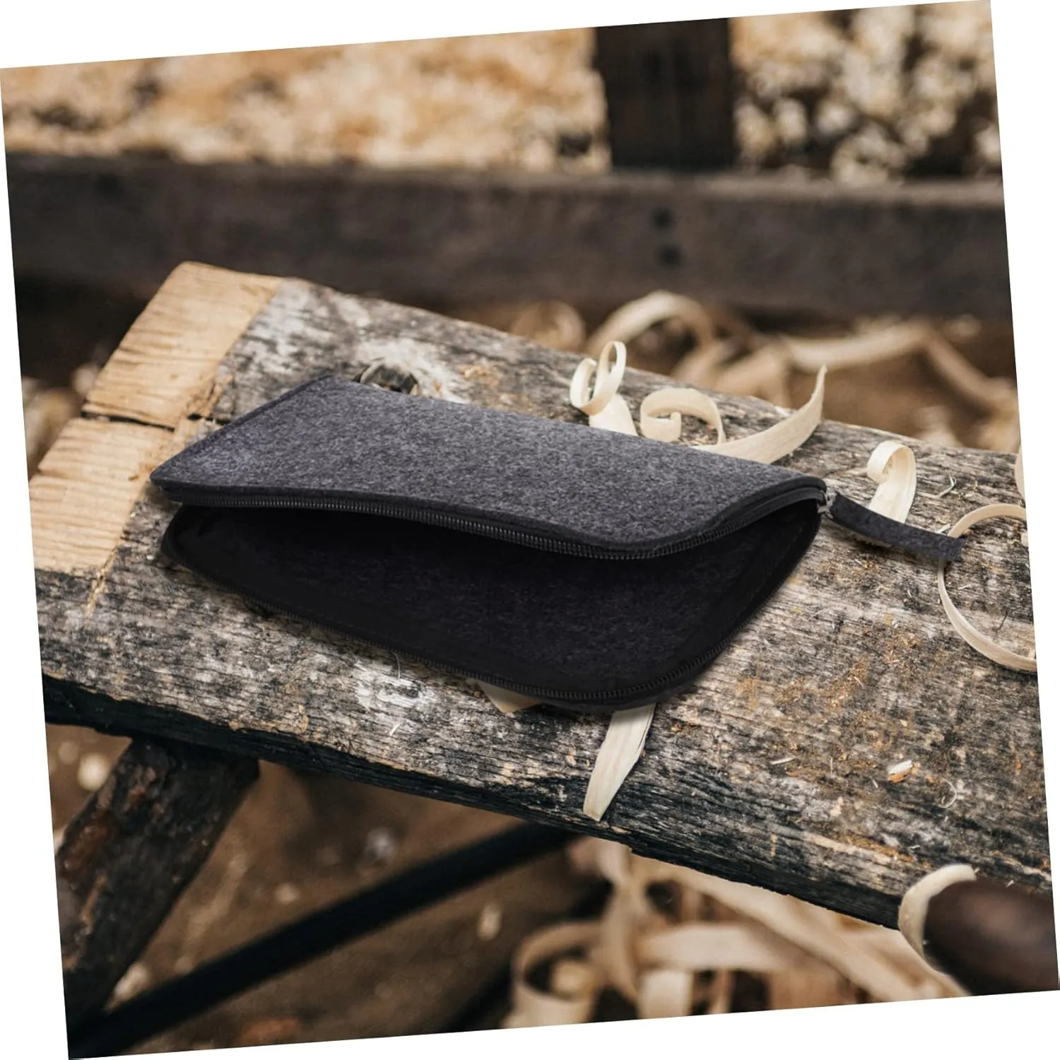 Gadpiparty 5pcs Tool Storage Bag Tools Bag Clay Bags Rugged Small Tool Bag Pottery Tools Knife Bag Polymer Clay Tools Clay Tool Holder Wrench Organizer Clay Tool Organizer Black Felt