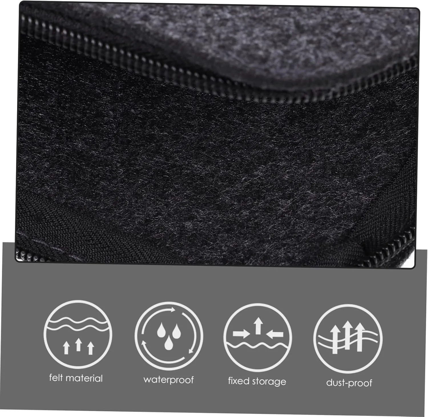 Gadpiparty Durable Clay Sculpture Bag Felt Tools Organizer Pouch for and Transportation of Clay Tools for Artists and DIY Projects