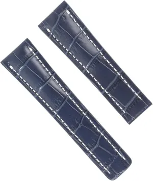 Genuine Leather Watch Band For Breitling Strap Wrist Bracelet with Folding Buckle Replacement Watch Accessories