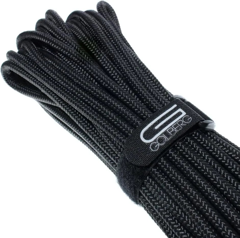 Golberg Premium Polyester Accessory Cord – USA Made Smooth Braid Minimal Stretch Rope – Sizes of 3mm, 4mm, 5mm, or 6mm – Lengths of 25, 50, 100, 250, and 1000 Feet – Compact and Lightweight Cord