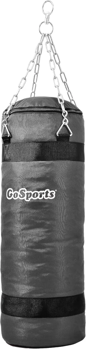 GoSports Fillable Punching Bag Training Aid - Great for Boxing, MMA, Muay Thai and More, Fill with Clothes and Rags